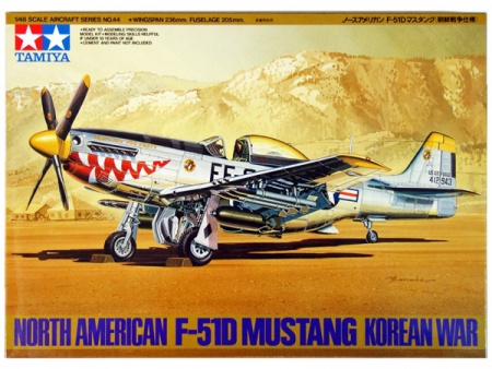 61044T N.A. F-51D Mustang Korean War Tamiya