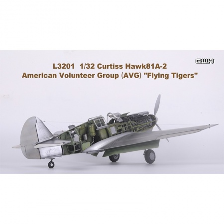 L3201 Самолет Curtiss Hawk 81-A2 Flying Tigers Great Wall