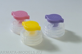 GT-33  рабочее место моделиста  Крышки с дозатором  Mr.Spout for Mr.Thinner