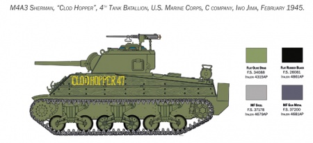 6583ИТ M4 U.S. Marines corps Italeri