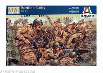 Набор фигурок 6057ИТ Солдатики Russian Infantry