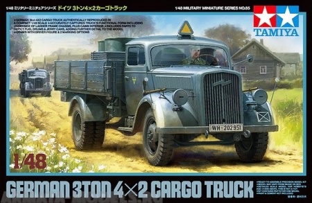 32585T Немецкий автомобиль 3ton 4x2 Cargo Truck Tamiya 32585T Немецкий автомобиль 3ton 4x2 Cargo Truck Tamiya