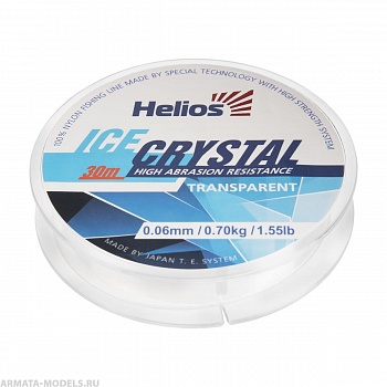Леска ICE CRYSTAL Nylon Transparent 0,06mm/30 (HS-ICT 0,06/30) Helios