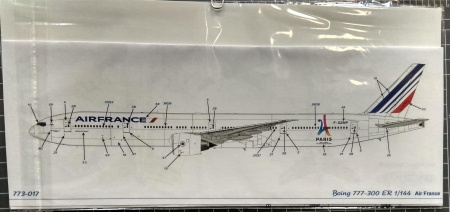 773-017 Boeing 777-300ER Air France