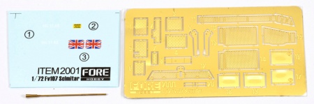 2001FH Сборная модель FV107 Scimitar Mark 2 Fore Hobby