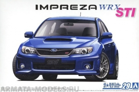 05834 Subaru Impreza WRX STI GRB '10 Aoshima