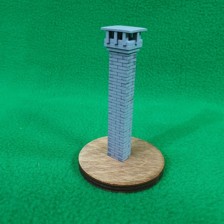 5178 труба печная кирпичная (мдф, пластик)