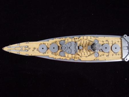 AW20009 Деревянная палуба для IJN Ise