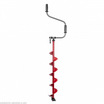 Ледобур BURAN 130R правое вращение, цельнотянутый шнек (LB-130R) Тонар