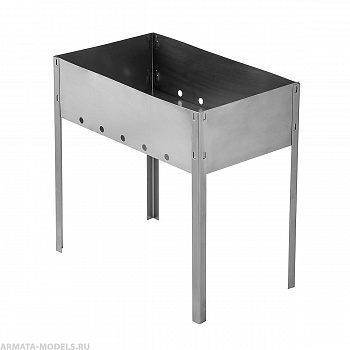 Мангал сборный Helios Light 400x240x400мм, сталь 0,4мм (HS-МC.03-Э) Helios