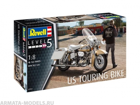 07937 Американский туристический мотоцикл Revell