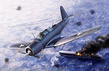 12324 Самолет  SB2U-3 Vindicator Battle of Midway