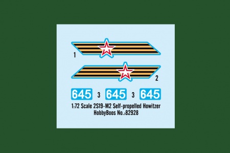 82928HB Сборная модель Самоходная гаубица 2S19-M2 Self-propelled Howitzer Hobby Boss