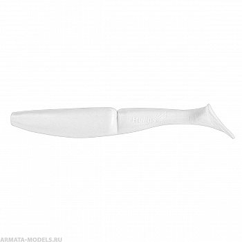 Виброхвост Guru 3,0"/7,62 см White 9шт. (HS-29-001) Helios