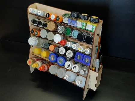 MSF001001 - Стеллаж для красок, фанера