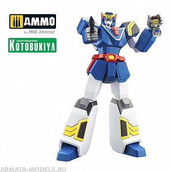 KTOKP495 Сборная модель Brave Police J-Decker Plastic Model Kit Deckerd & Max Cannon