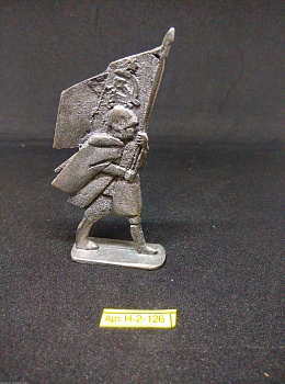 Набор фигурок Н-2-126 Знаменосец в плащ-палатке