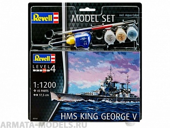 65161RE Набор Линкор HMS King George V
