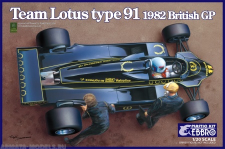 20012EBB Team Lotus 91 1982 EBBRO