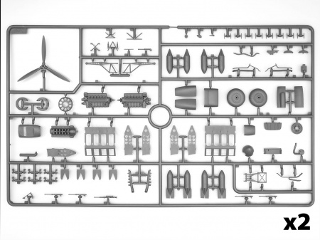 48262 He-111H-6, Германский бомбардировщик ІІ МВ ICM
