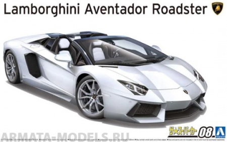 05866 Lamborghini Aventador LP700-4 Roadster '12 Aoshima 05866 Lamborghini Aventador LP700-4 Roadster '12 Aoshima