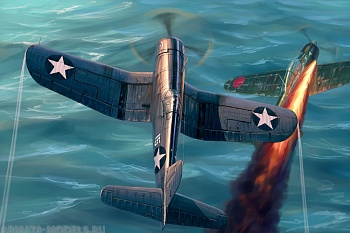 80382 Самолет F4U-1Early version 80382 Самолет F4U-1Early version