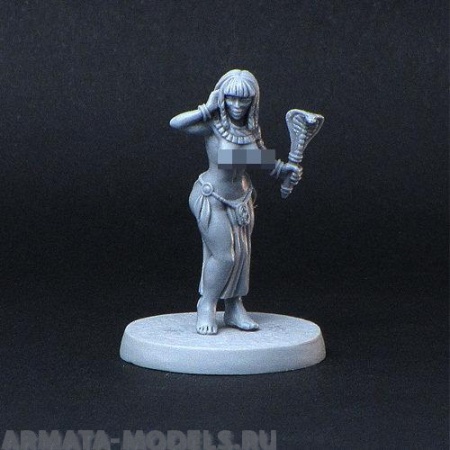 egsnake egyptian girl with snake wand BROTHER VINNI's