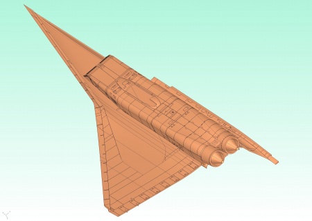 14402 Ту-144Д, Советский сверхзуковой пассажирский самолет ICM 14402 Ту-144Д, Советский сверхзуковой пассажирский самолет ICM