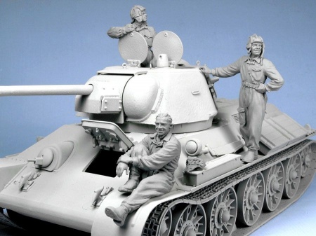 T-35001 Советские танкисты, лето 1943-45 гг (3) Tank T-35001 Советские танкисты, лето 1943-45 гг (3) Tank