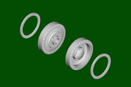 09591P Сборная модель Soviet T-100Z Heavy Tank Trumpeter