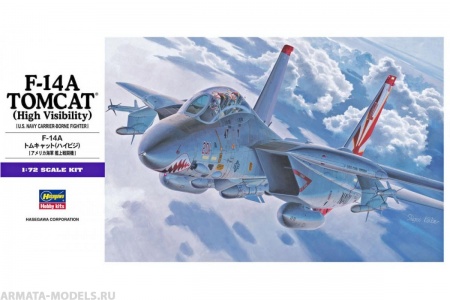 00533-Самолет F-14A TOMCAT (HIGH) Hasegawa