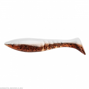 Виброхвост Slash 2,64"/6,7 см Rusty & White 10шт. (HS-19-005) Helios