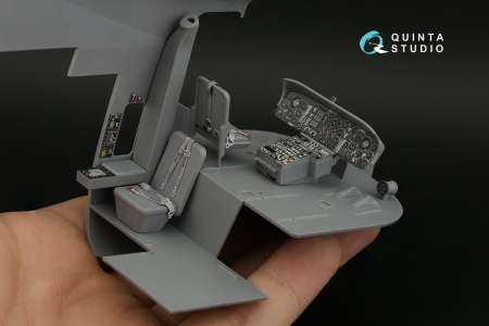 QD35100 3D Декаль интерьера кабины CH-54A (ICM)