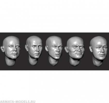 ARM356108 Головы (без волос) №25 ARMOR35