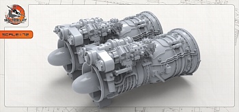 smk72041 интерьерная часть движка вк2500