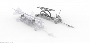 72018-1TMP ТРАНСПОРТНАЯ ТЕЛЕЖКА С ГИДРОПОДЪЕМНИКОМ