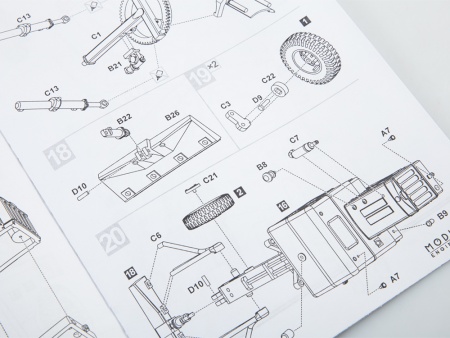 8011AVD Сборная модель Автогрейдер Д-598 AVD Models