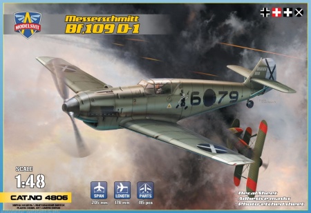 MSV4806 Самолет Bf-109D1 ModelSvit
