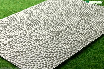 041tbm035 Объёмная текстура булыжной мостовой М1:35. (Лист А4- 19см.х28см.)