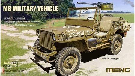 VS-011 Автомобиль MB Military Vehicle Meng