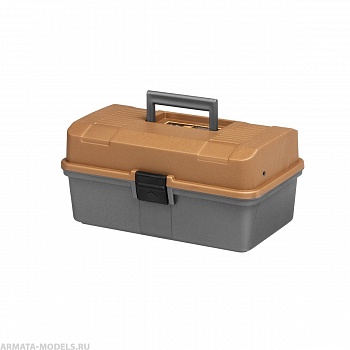 Ящик рыболова двухполочный золотой (T-HS-FB2-GO) Helios