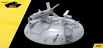 AM72643 Башня поздняя ракетного танка ИТ-1 AM72643 Башня поздняя ракетного танка ИТ-1