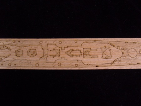 AW20033 Деревянная палуба для DKM Prinz Eugen 1945