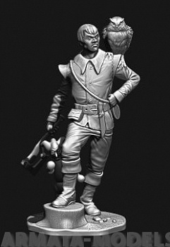 CHM-75010. Миры Фэнтези: Урфин Джюс. 75 мм. Материал -смола.