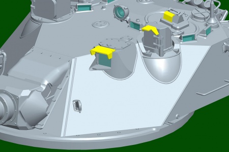 09599P Сборная модель 2S25 Sprut-SD Amphibious Light Tank Trumpeter