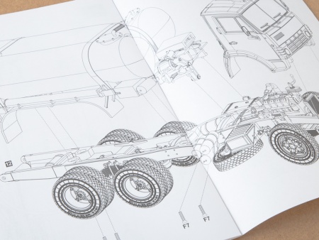 1413AVD Сборная модель Вакуумная машина КО-505 (53213) AVD Models