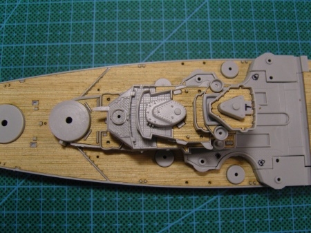 AW20008 Деревянная палуба для DKM Tirpitz 1944