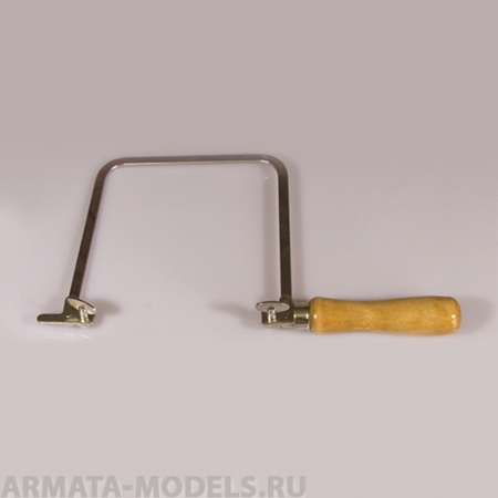 4084 Лобзик, 140 мм, глубина 150мм, деревянная ручка