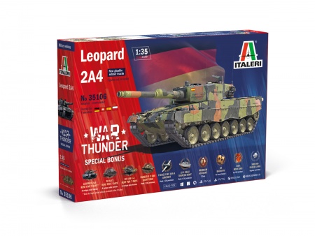 35106ИТ Танк War Thunder: LEOPARD 2A4 Italeri