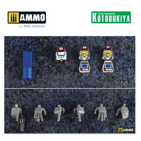 KTOKP495 Сборная модель Brave Police J-Decker Plastic Model Kit Deckerd & Max Cannon KOTOBUKIYA